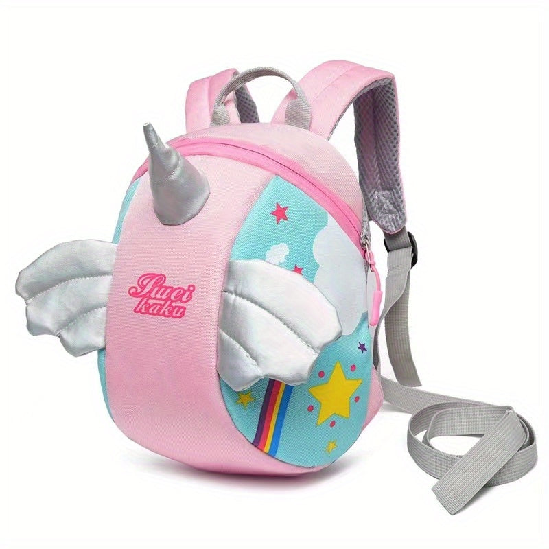 Cartoon Kindergarten Backpack Age 1 3 Baby Boys Girls Bee Unicorn Butterfly Bag