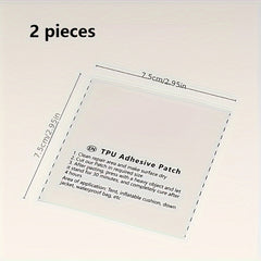 2pcs TPU Repair Patches for Tent Canopy Raincoat Inflatable Products