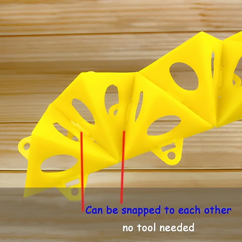 10pcs Mini Paint Stands Triangle Paint Pads Feet for Woodworking