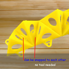 10pcs Mini Paint Stands Triangle Paint Pads Feet for Woodworking