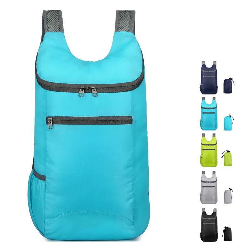 20L Foldable Outdoor Backpack for Camping, Hiking, Travel Daypack