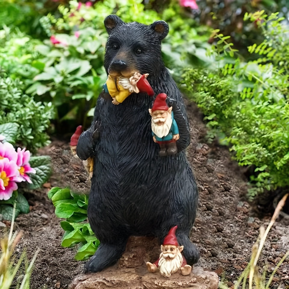 Bear Resin Pixie Ornament Creative Craft