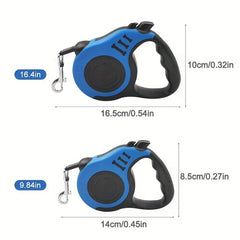 5m Retractable Nylon Dog Leash Extension Durable for Walking Running