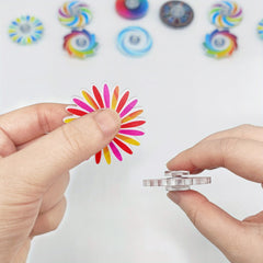 6pcs Colorful Fidget Spinner Toys for Kids Party Favors Classroom Rewards