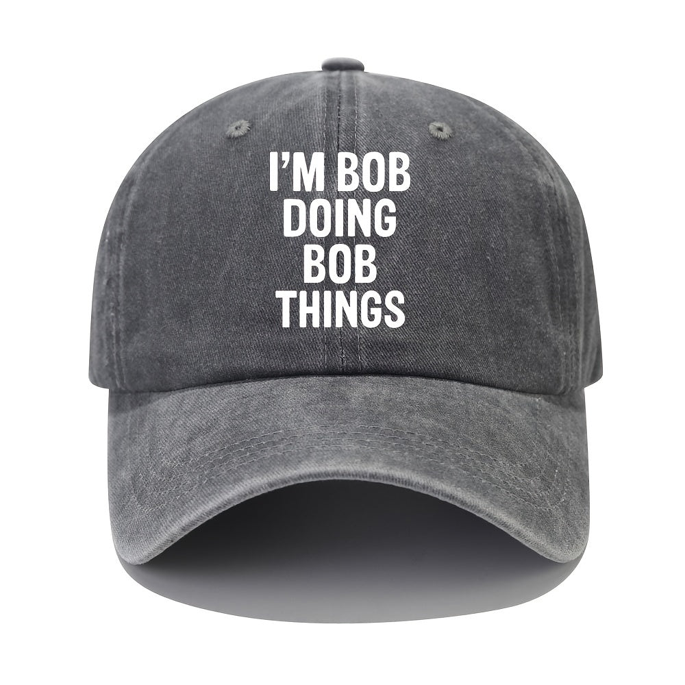 Bob Doing Bob Things Baseball Cap