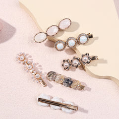 6pcs Hair Clips Non Slip Hair Decoration Girls Vacation Travel Accessory