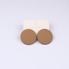 Colorful Acrylic Big Stud Earrings for Women Girls Teen 1Pair