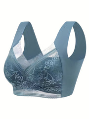 Wireless Lace Bra Full Coverage Lingerie