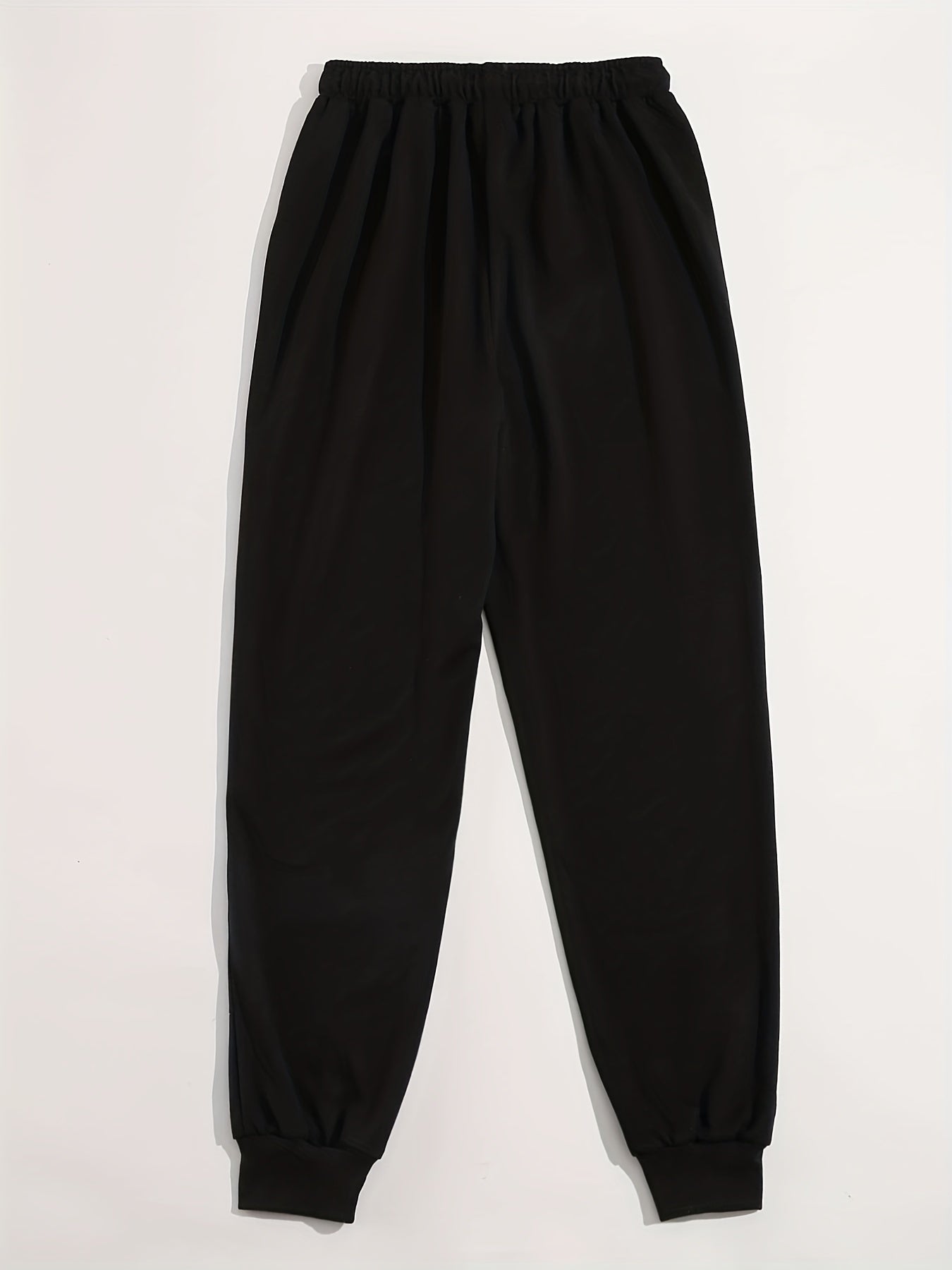Plus Size Halloween Sports Pants Women's Plus Graphic Print