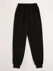 Plus Size Halloween Sports Pants Women's Plus Graphic Print