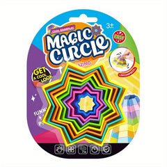 Star Circle Stacking Fidget Toy Relieve Stress & Improve Focus
