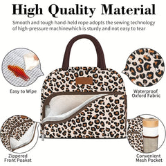 Women's Insulated Lunch Bag Leak Proof Reusable Lunch Box