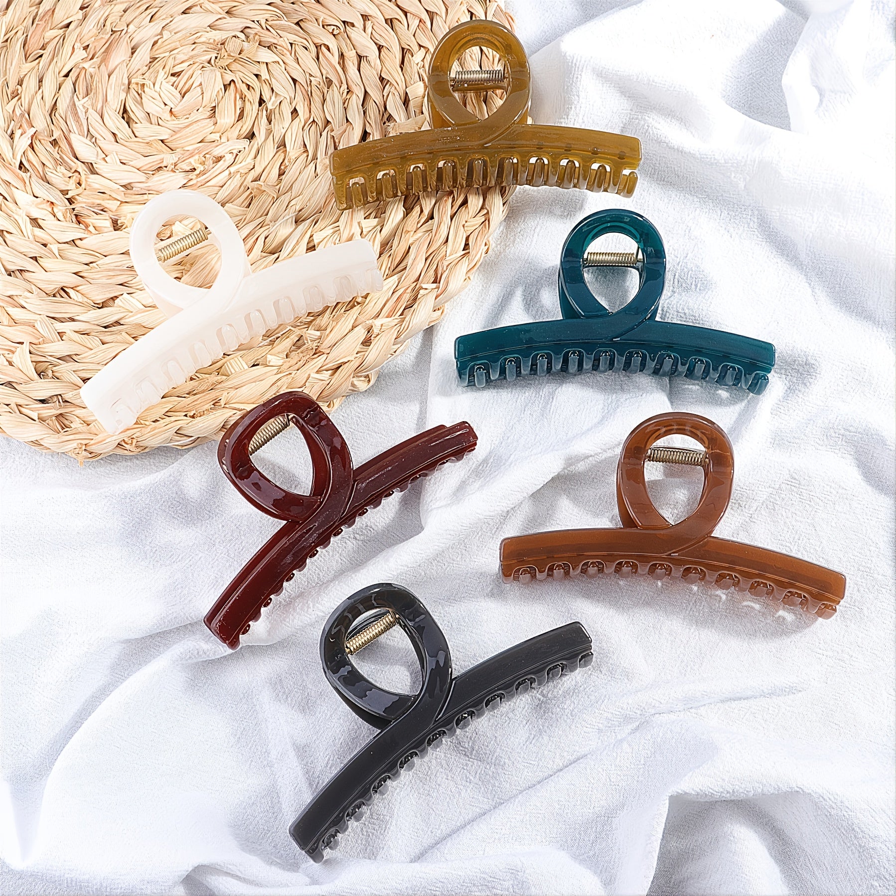 Fashionable Hair Clips Ladies Hair Accessories Clear Hair Claws