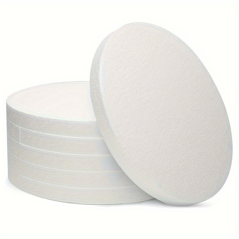 5pcs 15x2 Foam Rings Disc for DIY Craft Art Projects Holiday Decoration