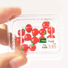 Miniature Vegetables & Fruits Box for Dollhouses 1/6 & 1/12 Scale