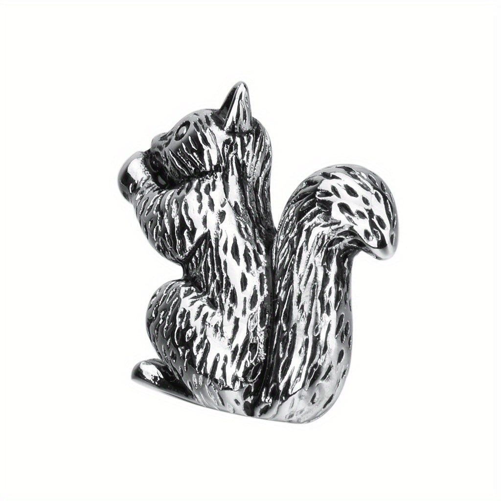 Squirrel Collar Buckle Pin Animal Suit Shirt Decoration