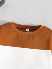 Kids Happy Everyday Sweatshirt & Sweatpants Set, Long Sleeve Top