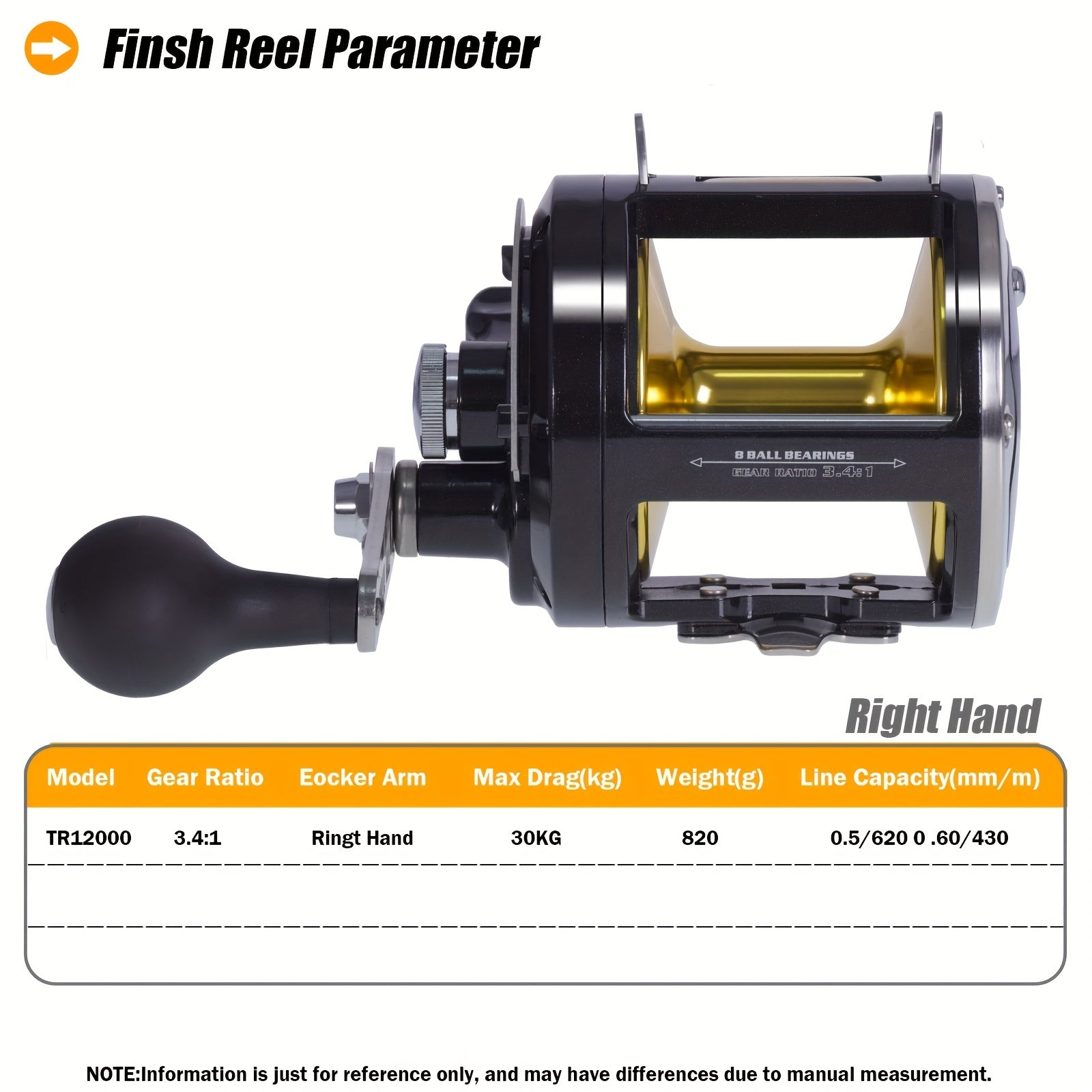 SAMOLLA Aluminum Alloy Fishing Reel Drag 30kg 66 14lb 3 4 1 Gear Ratio