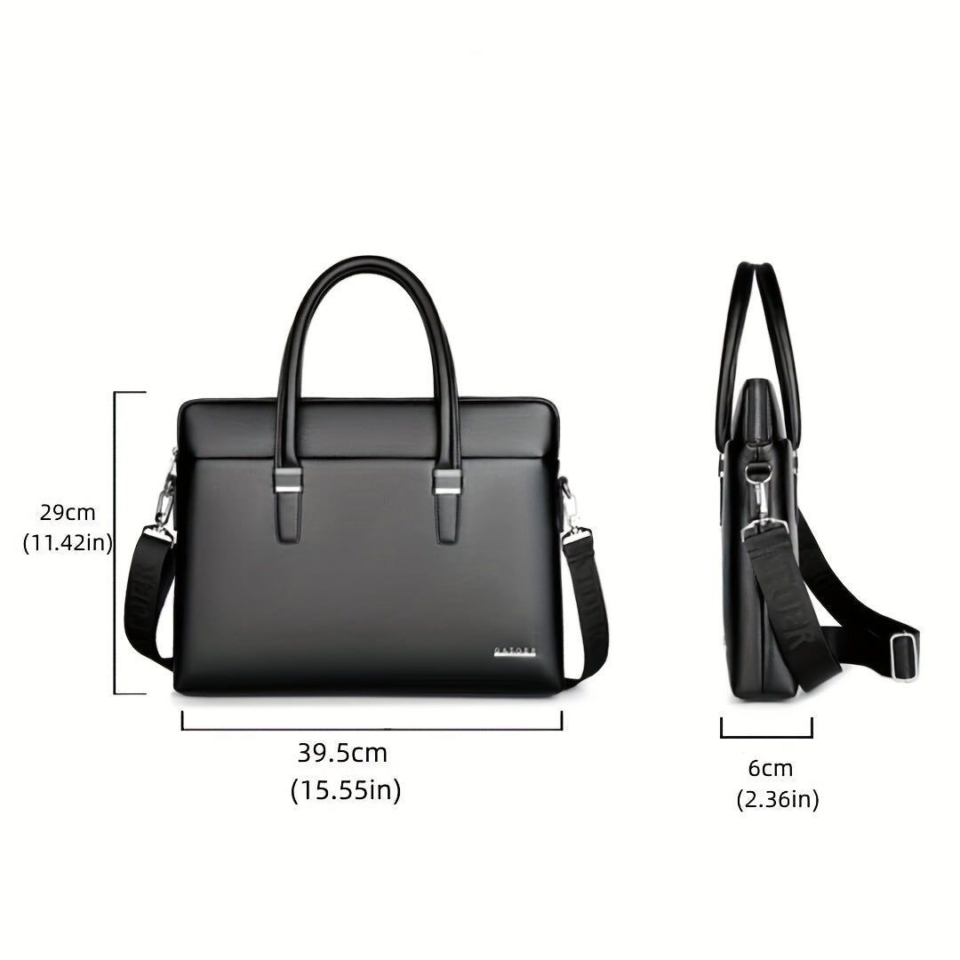 Men's Waterproof Large Capacity Handbag Business Briefcase