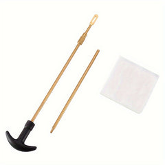 Portable Heavy Duty Cleaning Kit Rod Brass Bristles Brush Set