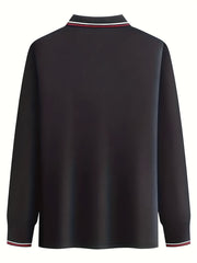 Men's Cross Print Long Sleeve Shirt Casual Stretch Button Up Top