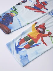  Painting Print High Rise Leggings