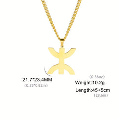Amazigh Berbers Symbol Pendant Necklace