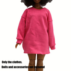 Long Sleeve Dress for 11 81 inch Dolls