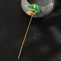 Flower Hairpin Metal Hair Pin Ancient Style Gift For Her
