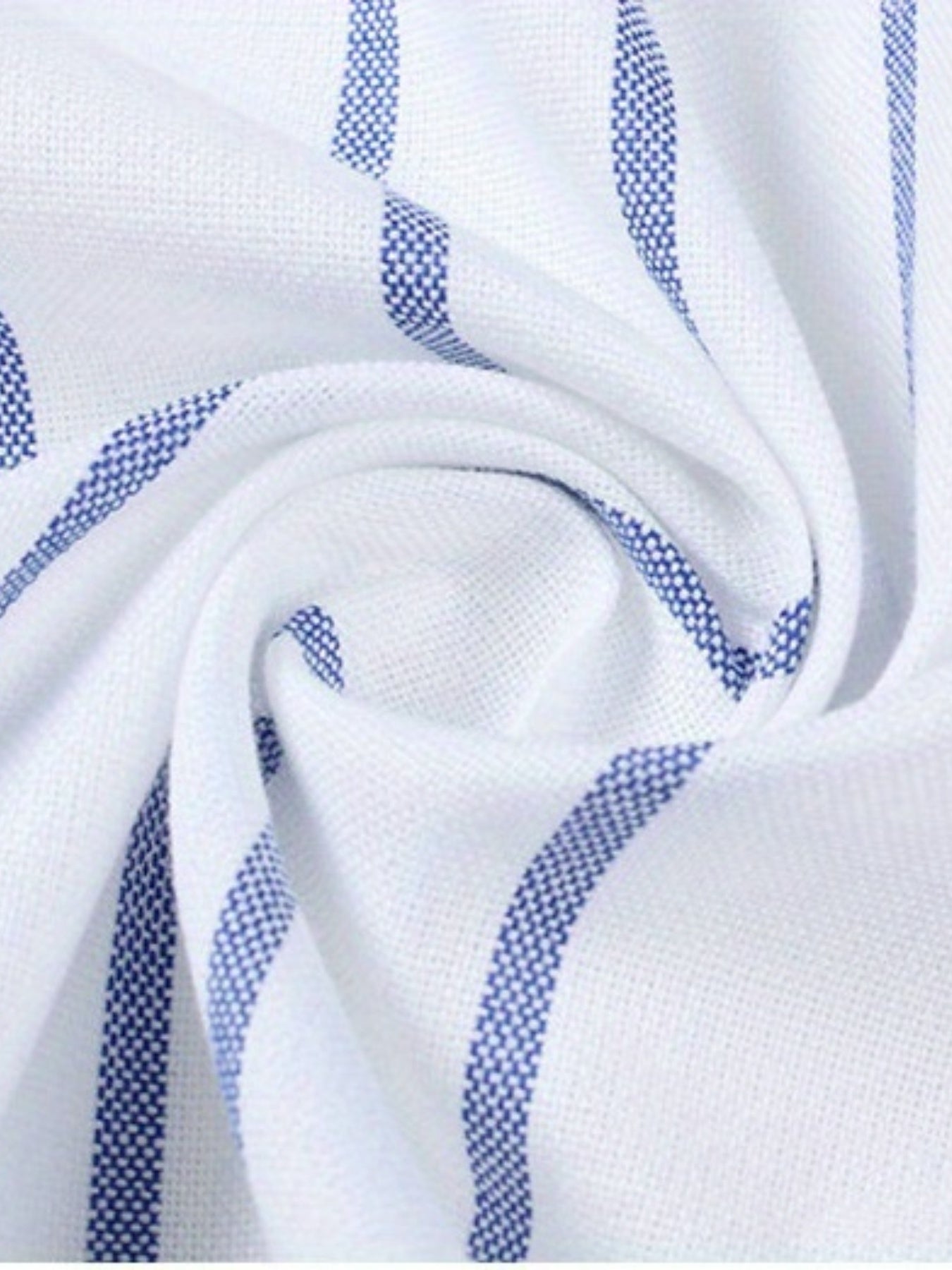 Men's Classic Stripe Button Up Shirt