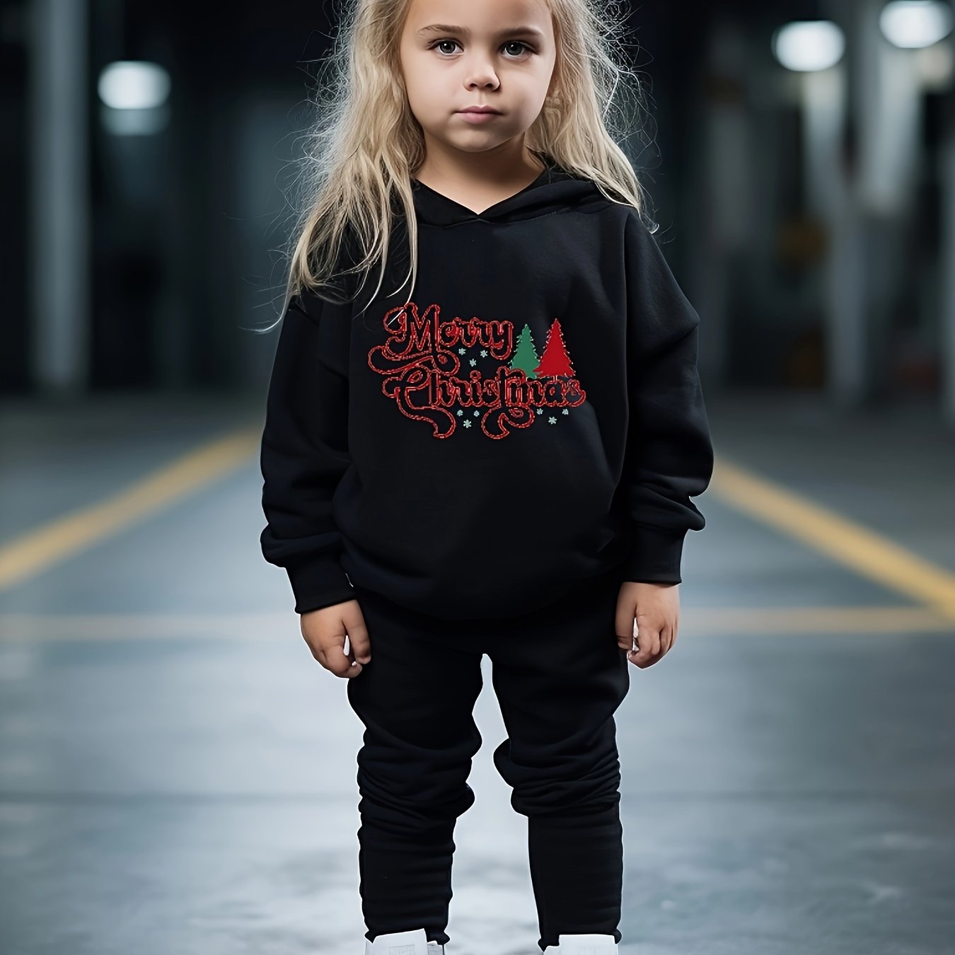 OERYUI Girls Hoodies Jogger Pants Set For Sports Spring Fall Gift Boys