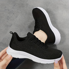 Women's Mesh Breathable Tennis Sports Shoes Lightweight Non slip Travel Shoes