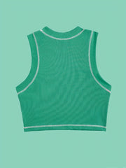 Women's Solid Tank Top Sleeveless Casual Summer Wear