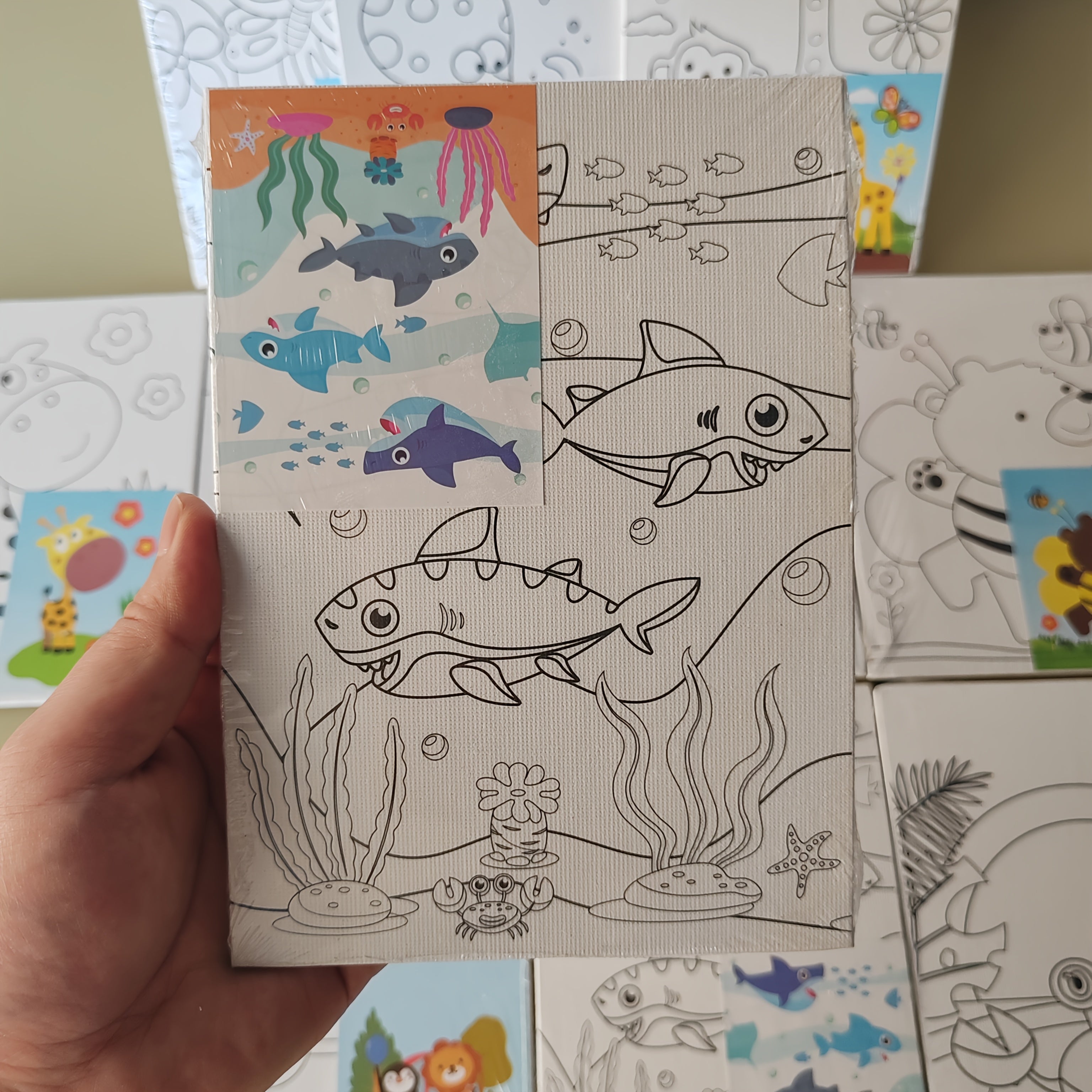 Kids Drawing Kit with Doodle Board - Beginner Sketching Set for Outdoor Fun
