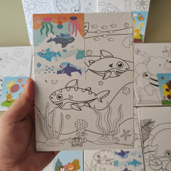 Kids Drawing Kit with Doodle Board - Beginner Sketching Set for Outdoor Fun