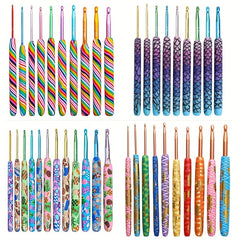 Crochet Set Soft Pottery Crochet Beginners DIY Wool Knitting Tools