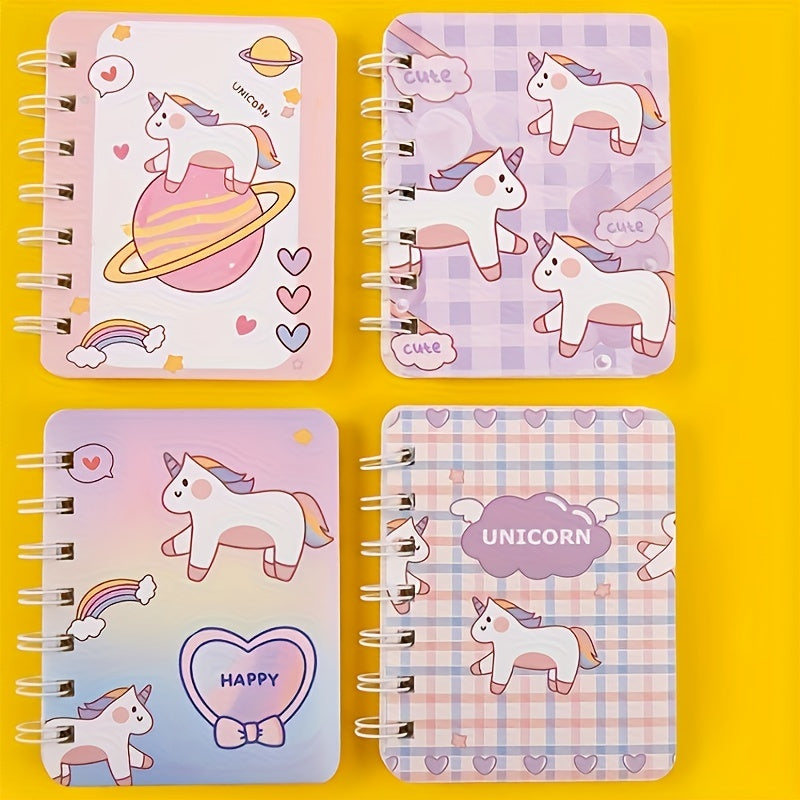 2pcs Cartoon A7 Coil Book Loose leaf Notebook Student