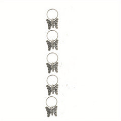 Butterfly Hair Ring Head Ornament Hippie Style Headwear Hair Accessories