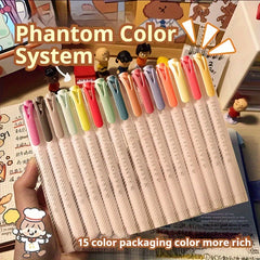 25 Dual Tip Highlighters Fine Chisel Tips Quick Dry Water Based Vibrant Colors