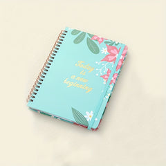 Weekly Plan Book A5 Spiral Notebook Loose leaf English Planner Schedule Diary