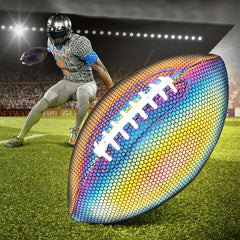American Reflective Rugby PU Football for Competition Training