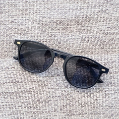 Y2K Round Frame Vintage Sunglasses for Holiday Party