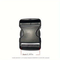 10pcs Heavy Duty Adjustable Release Buckles Inner Diameter 1.5-3.8
