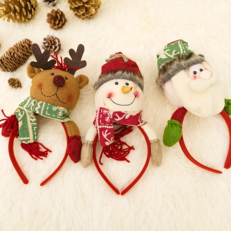 Girl's Christmas Decorations Headband Party Props Children's Head Hoop