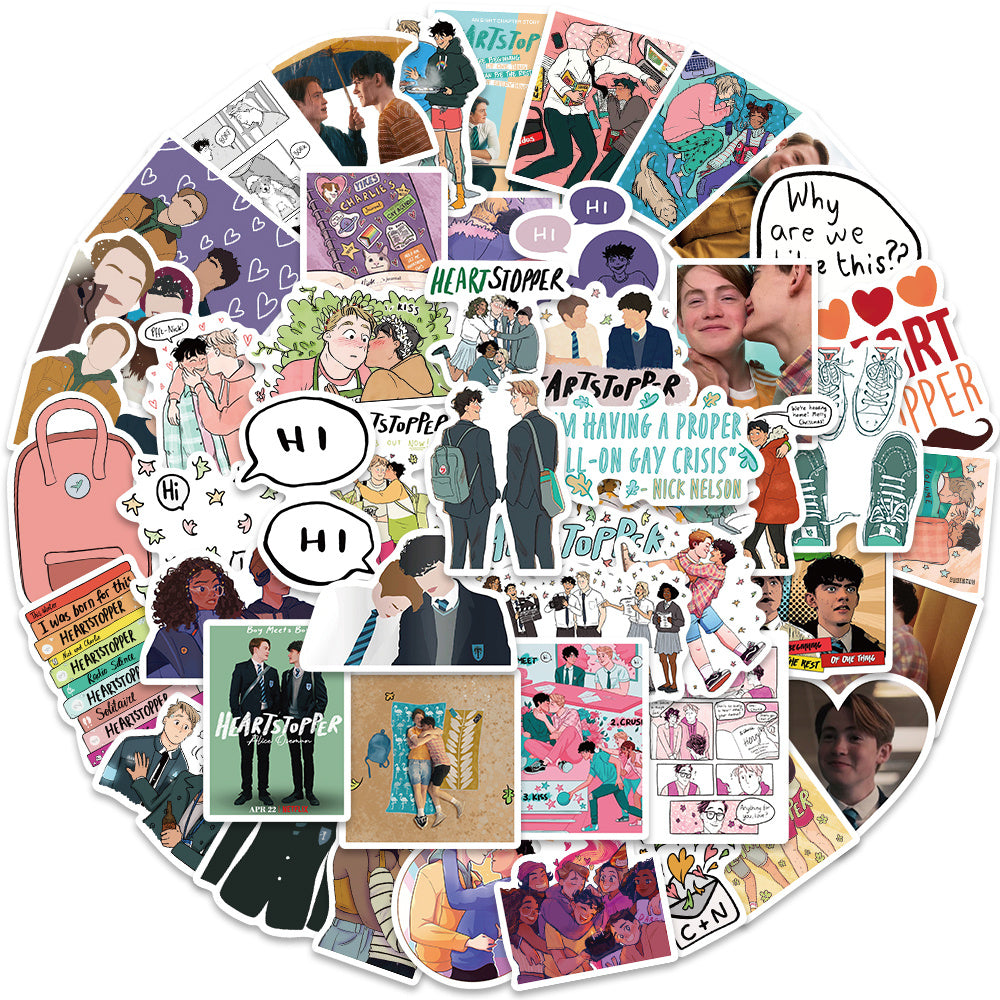 50Pcs Anime Movie Stickers Waterproof Decals for Laptop Car Bike Skateboard