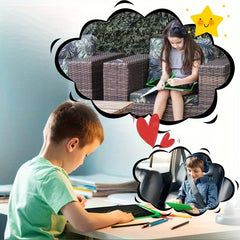 Colorful Touchscreen Tablet for Kids Portable Toy & Writing Board