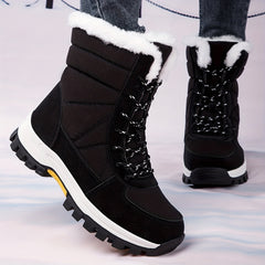Women's Snow Boots Warm High Top Hiking Boots
