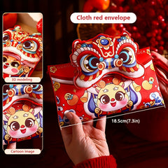 1pc HAPPY YEAR Red Envelope Chinese Spring Creative Lucky Money Envelope