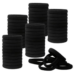 100pcs Seamless Hair Ties No Damage Elastic Ponytail Holders