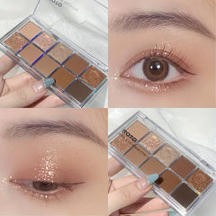Dark Foggy Garden Pearlescent Eyeshadow Palette